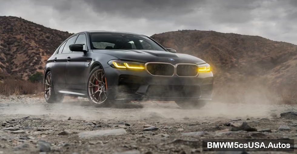 Beyond the Pavement Can the M5 CS Tackle Dirt Roads