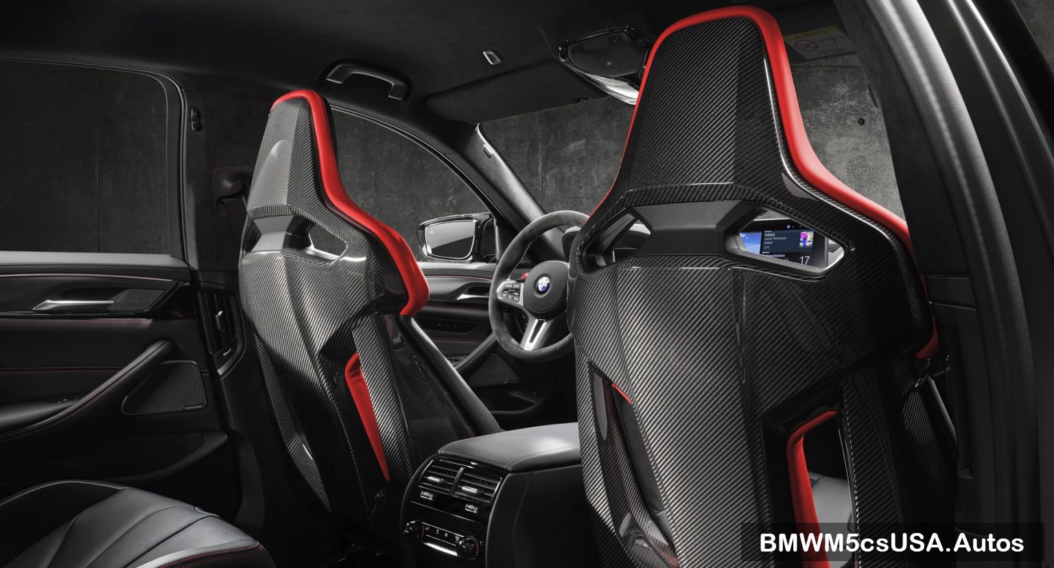 BMW M5 CS Bucket Seats