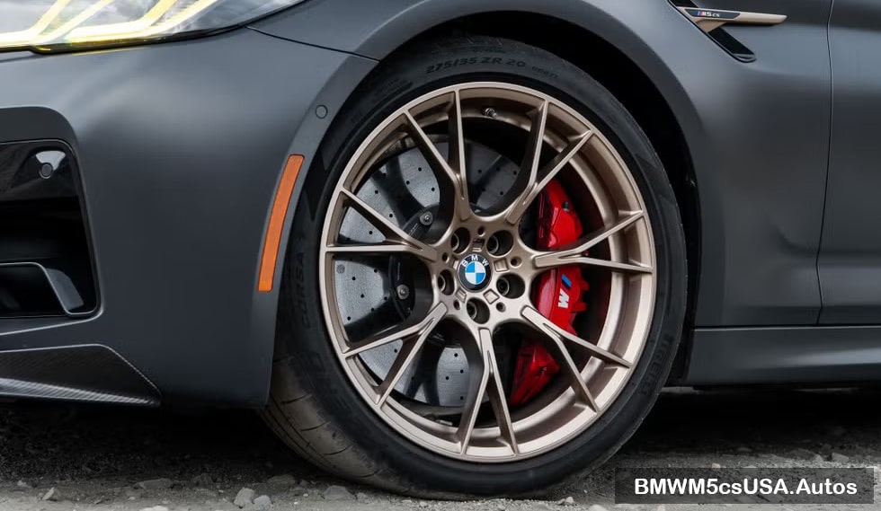 BMW M5 CS High-performance Carbon-ceramic Brakes