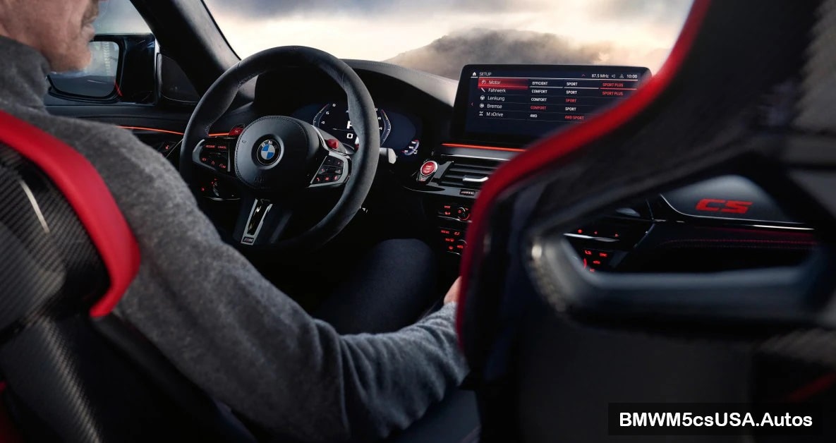 Performance Meets Protection Advanced Safety Tech in the M5 CS